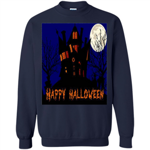 Happy Halloween T-shirt Haunted House