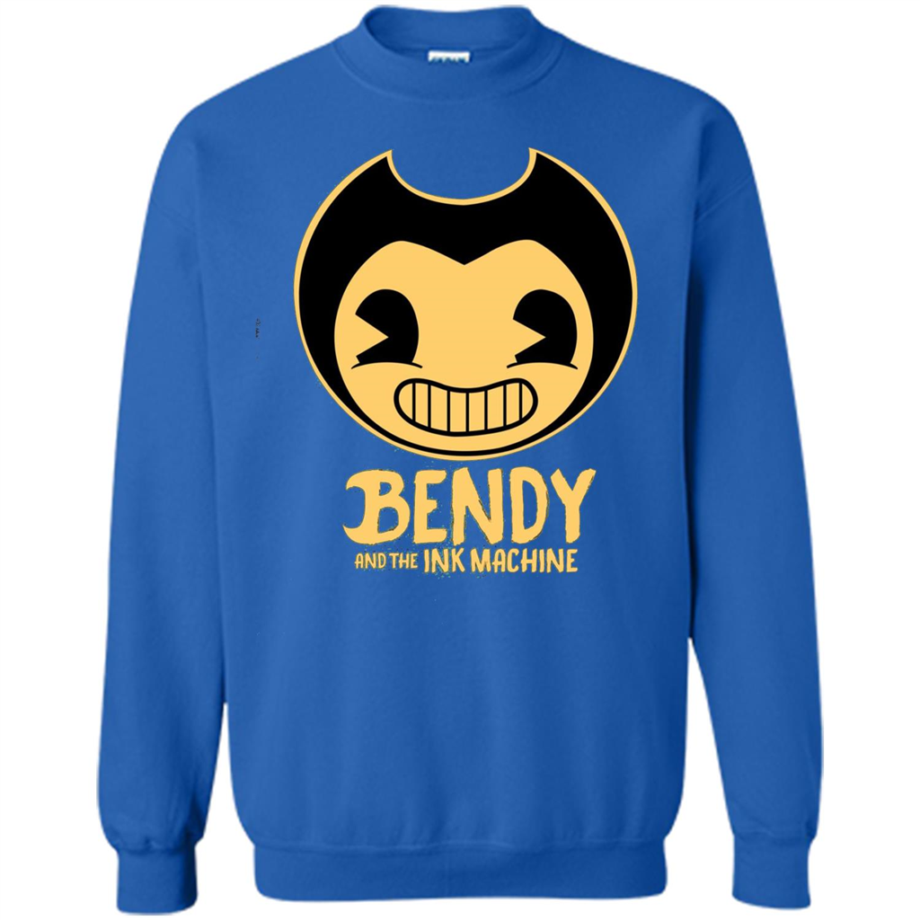 Cartoon Internet Game T-shirt Bendy And The Ink Machine Royal