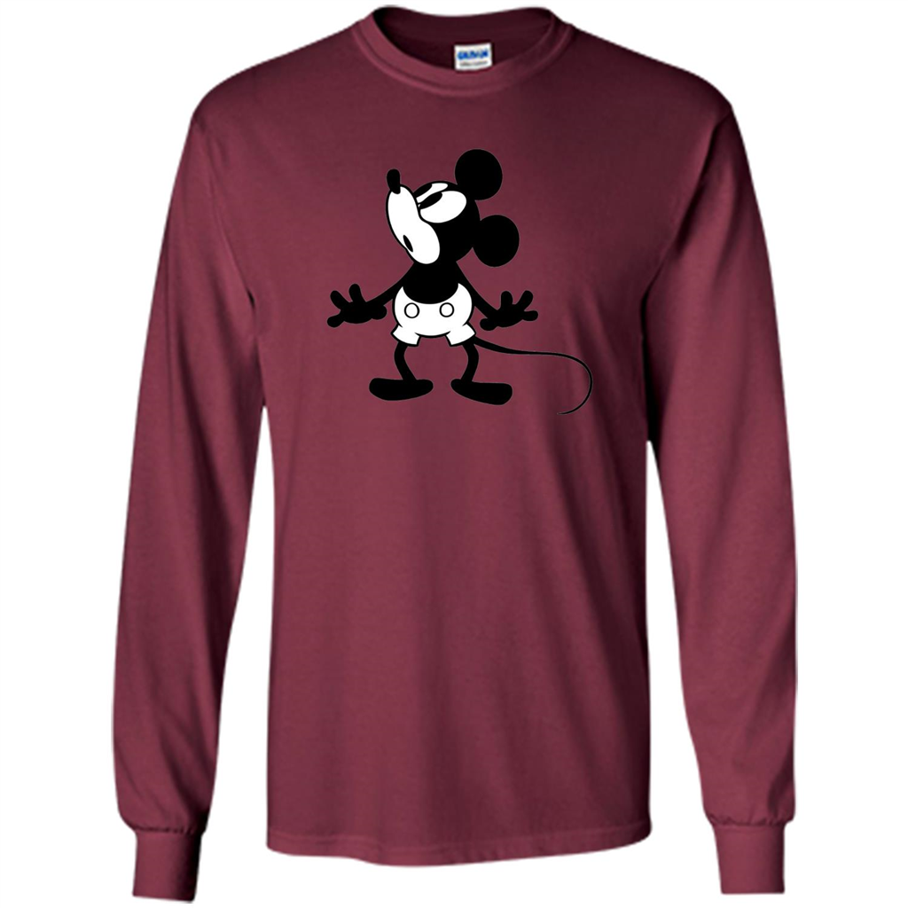 Disney Classic Mickey Mouse Graphic T-shirt Maroon