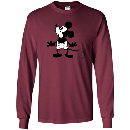 Disney Classic Mickey Mouse Graphic T-shirt Maroon
