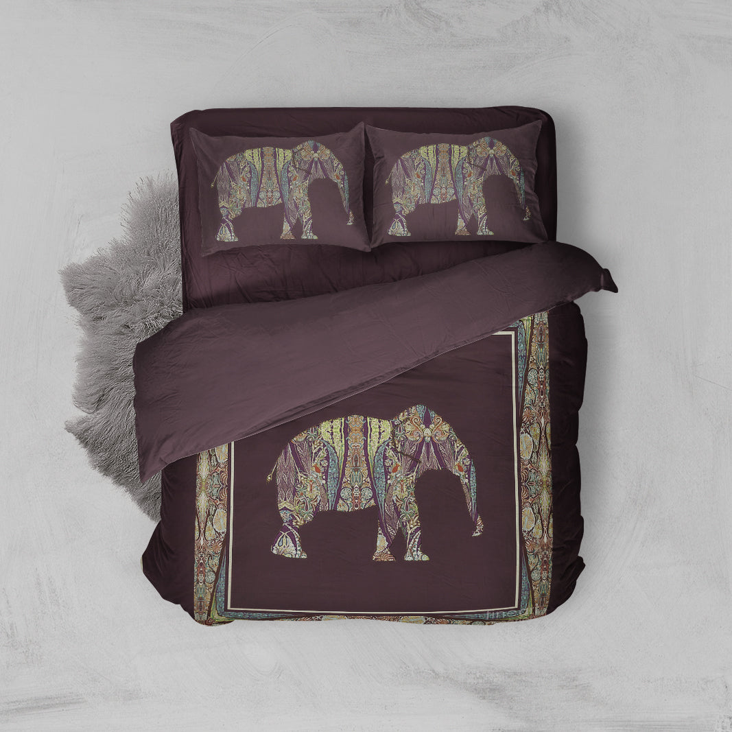 Colorful Elephant Bed Set 3