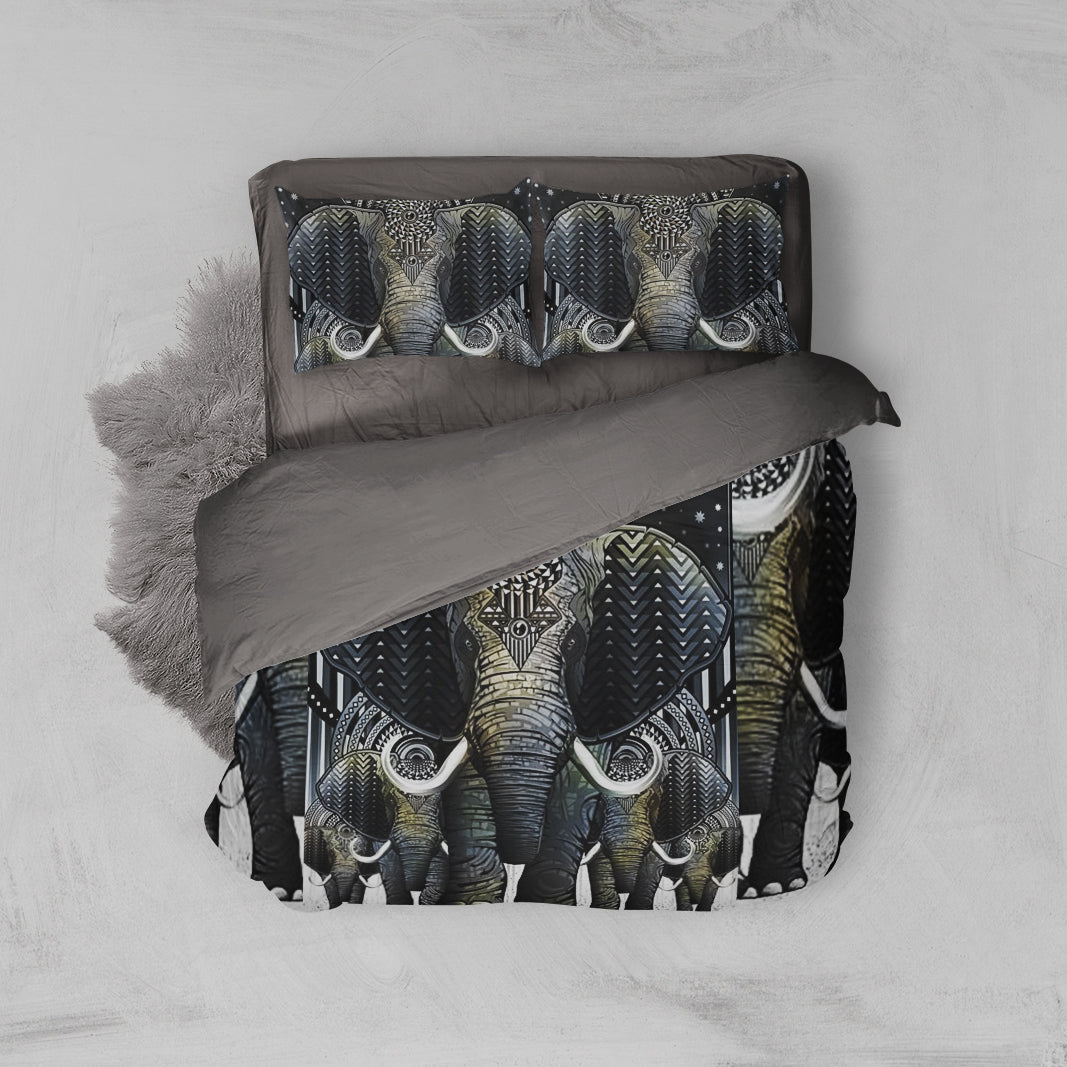 Colorful Elephant Bed Set 2