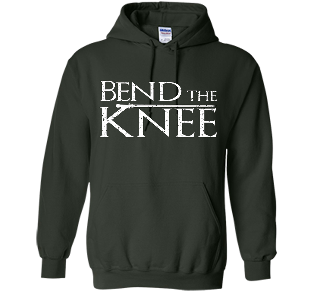 Game Of Thrones T-shirt Bend The Knee Lord T-shirt Forest Green