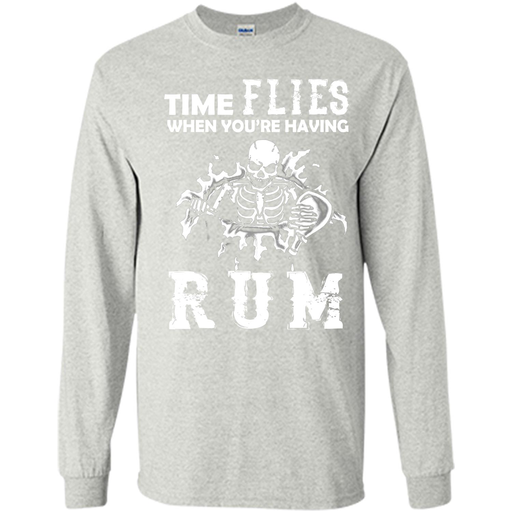 Rum T-shirt Time Flies When You're Having Rum