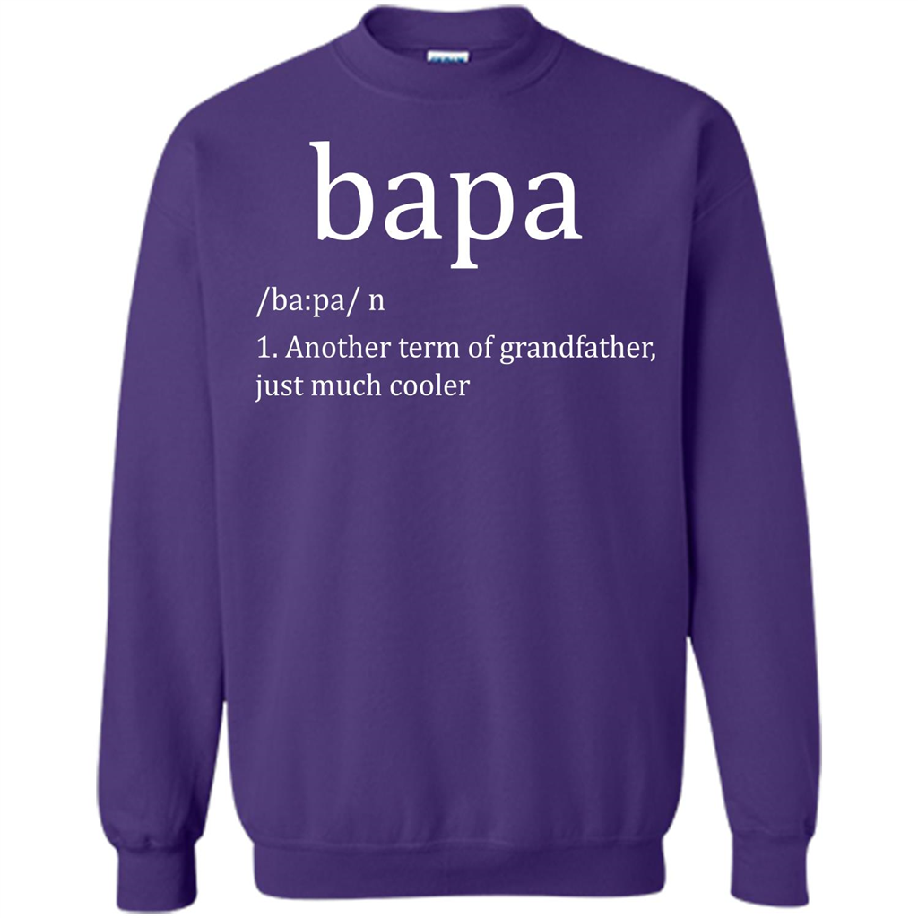 Papa T-shirt Bapa T-shirt Purple