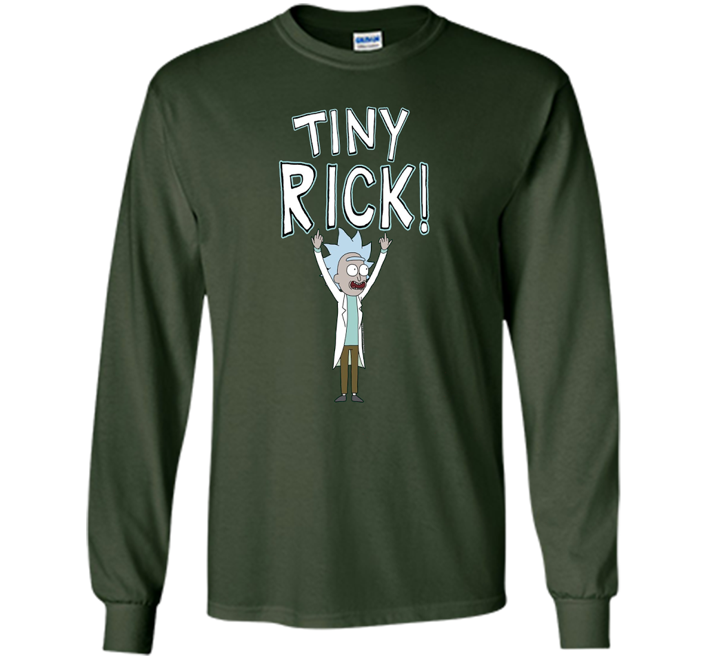 Rick &amp; Morty Tiny Rick! t-shirt Forest Green