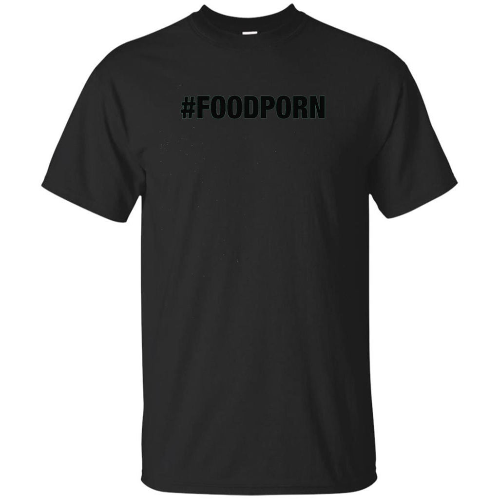 Foodporn T-shirt Black