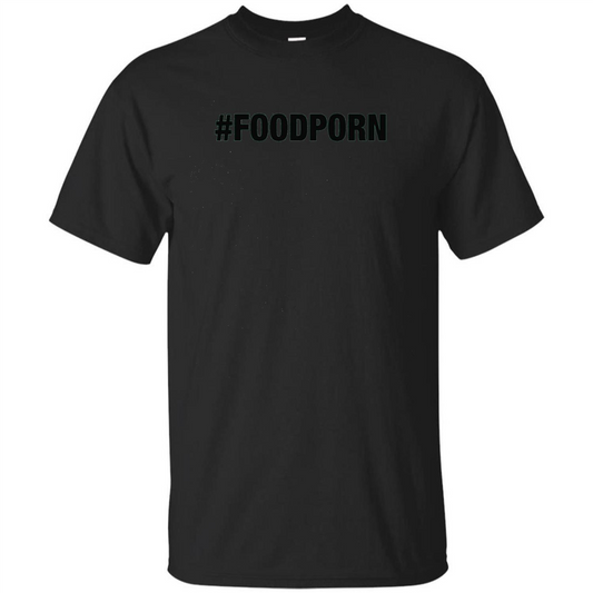 Foodporn T-shirt Black
