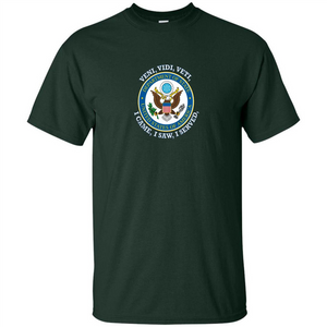 US State Department T-Shirt I Came I Saw I Served