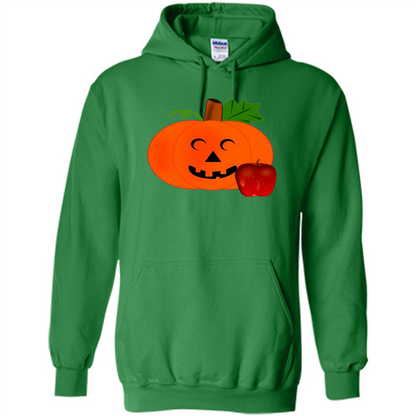 Cute Teacher Pumpkin Apple Halloween Costume T-shirt Irish Green
