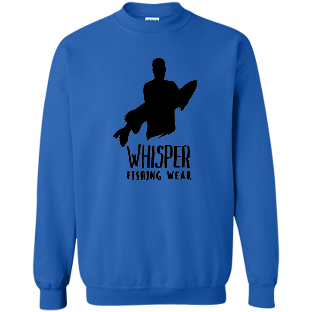 Fishing Lover T-shirt Whisper Fishing Wear Royal