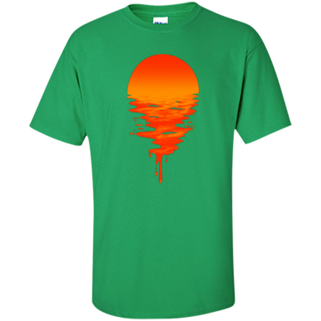 Sunset T-shirt Irish Green