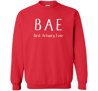 BAE Best Actuary Ever Tshirt funny work job humor shirt shirt Red