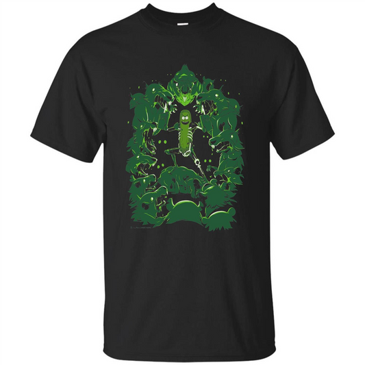 Pickle Rick and The Rats T-shirt Black