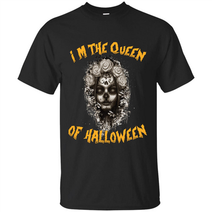 I’m The Queen Of Halloween T-shirt Black