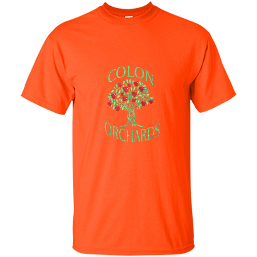 Colon Orchards T-shirt Orange