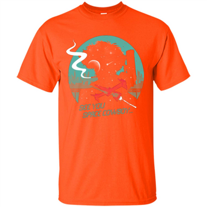 Space Cowboy T-shirt See You Space Cowboy Orange