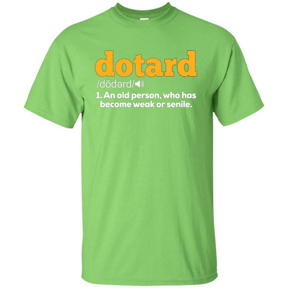 American President T-shirt Dotard Resist Trump T-shirt Lime