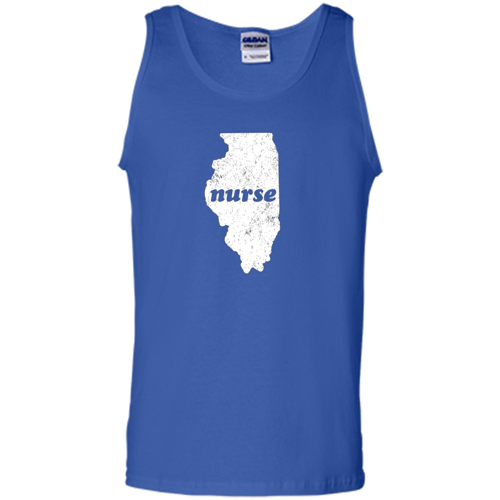 Nursing T-shirt Nurse Graduation Illinois T-shirt Royal
