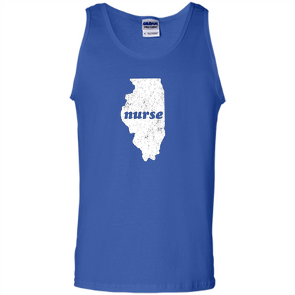 Nursing T-shirt Nurse Graduation Illinois T-shirt Royal