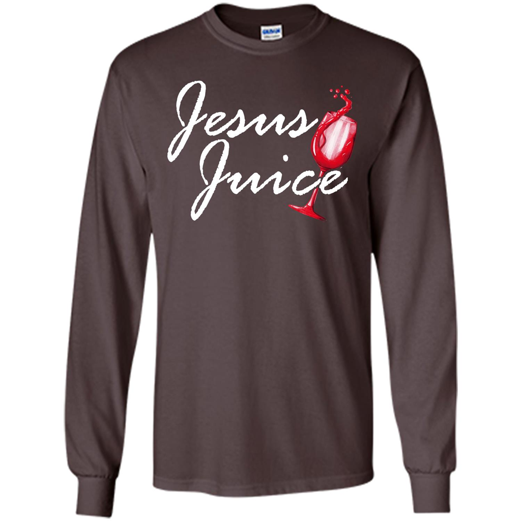 Wine T-shirt Jesus Juice Dark Chocolate