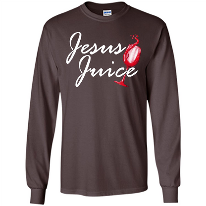 Wine T-shirt Jesus Juice Dark Chocolate
