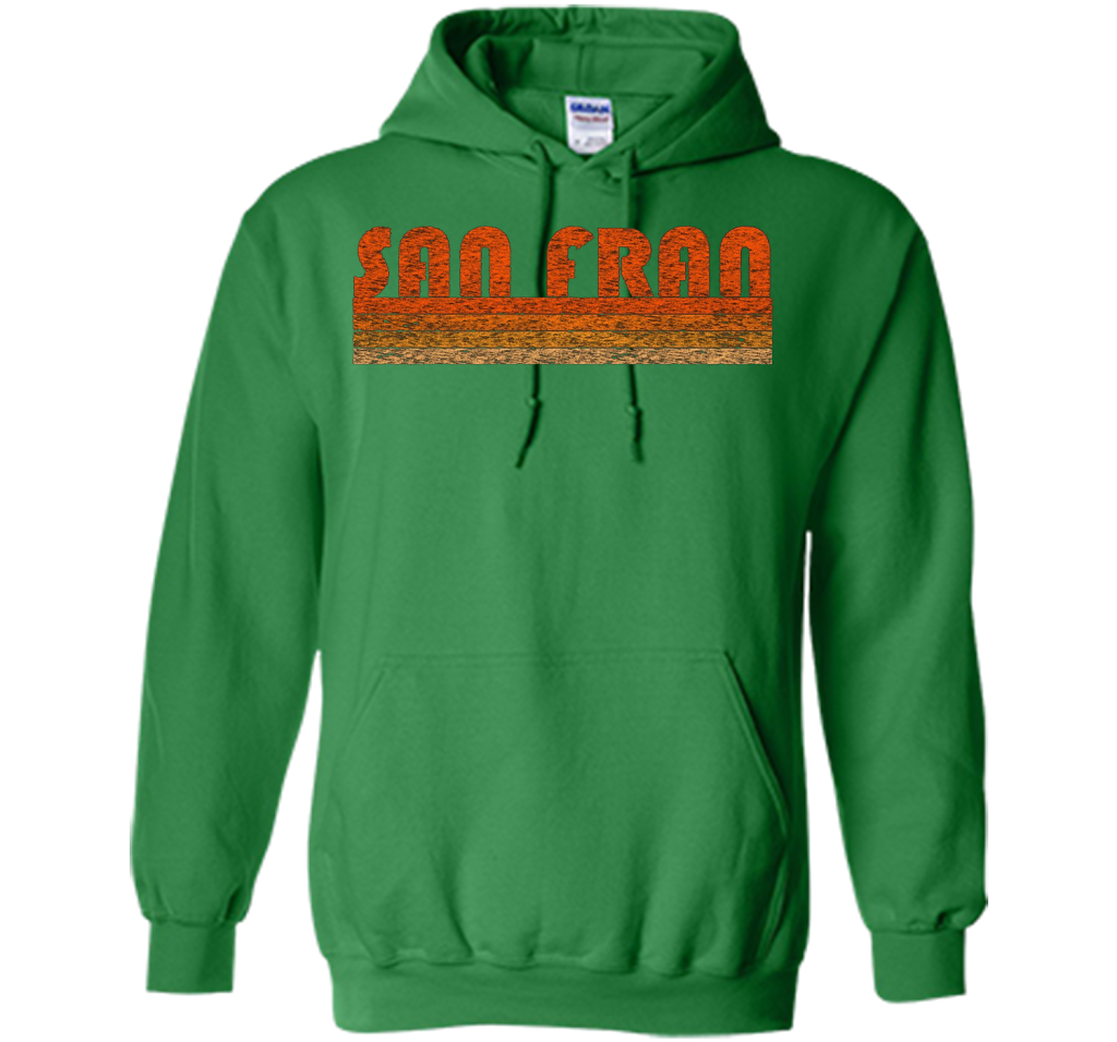 Vintage Retro San Francisco T-Shirt cool shirt Irish Green