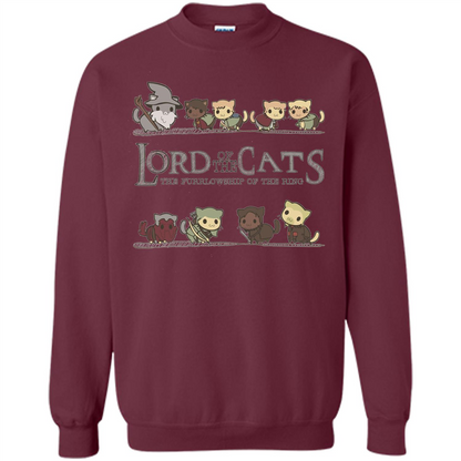 Lord Of Cats Funny T-shirt For Cat Lovers T-shirt