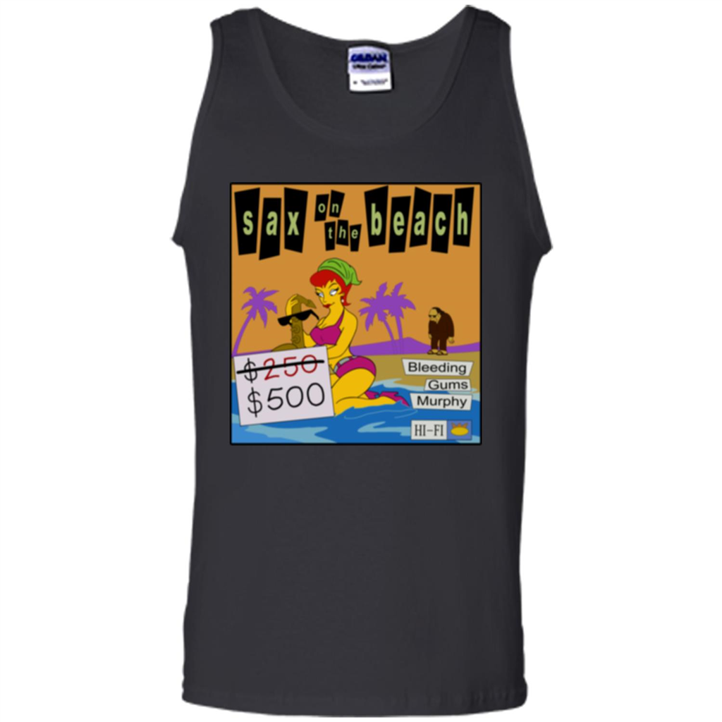 Sax on the Beach Discount Edition T-shirt Black