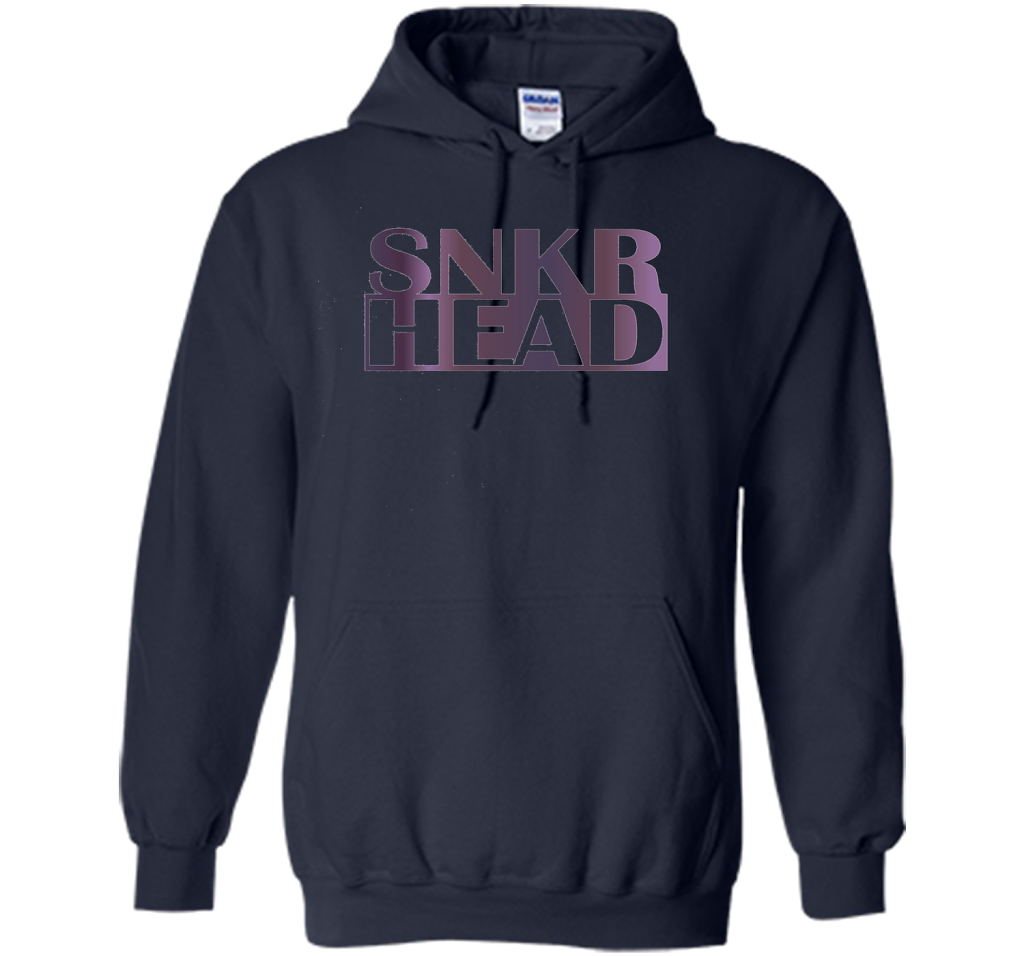 Sneaker Head Eggplant Foams T-shirt Navy