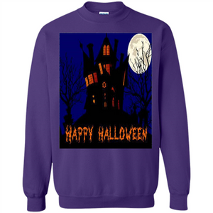 Happy Halloween T-shirt Haunted House