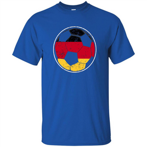 Germany Flag Soccer Ball Flag Soccer T-shirt