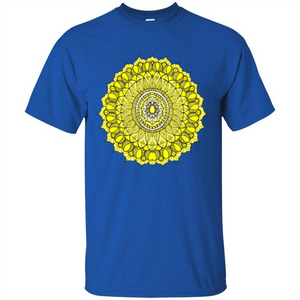 Yellow Sunshine Mandala T-shirt