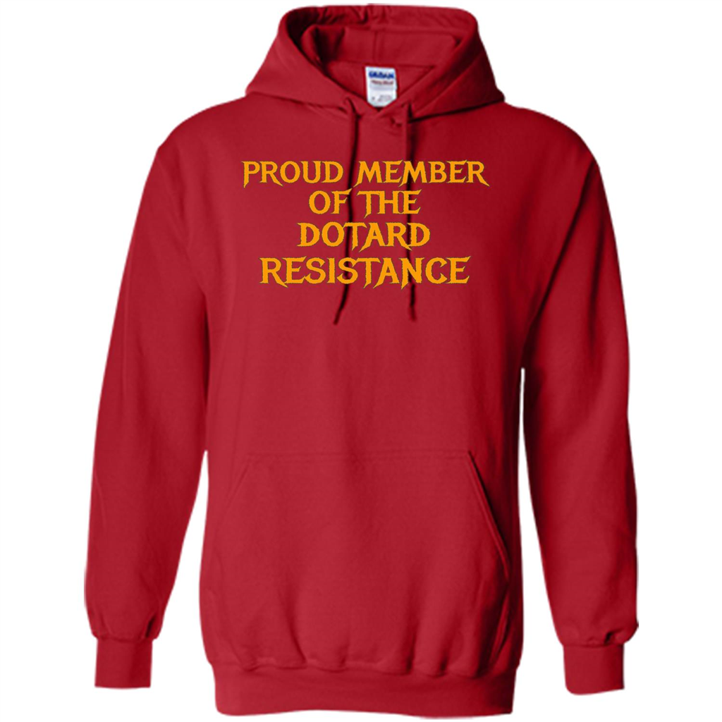 American President T-shirt Proud Member Of The Dotard Resistance T-shirt Red