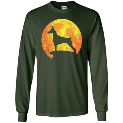 Dog Orange Halloween Costume T-shirt Forest Green