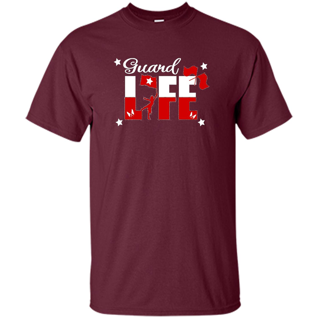 Guard Life T-Shirt Maroon