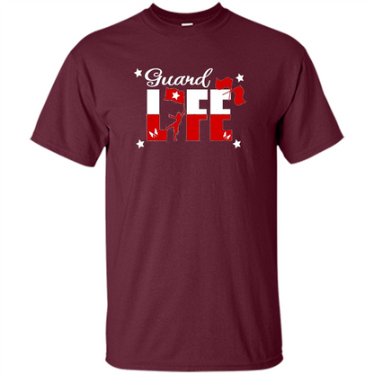 Guard Life T-Shirt Maroon