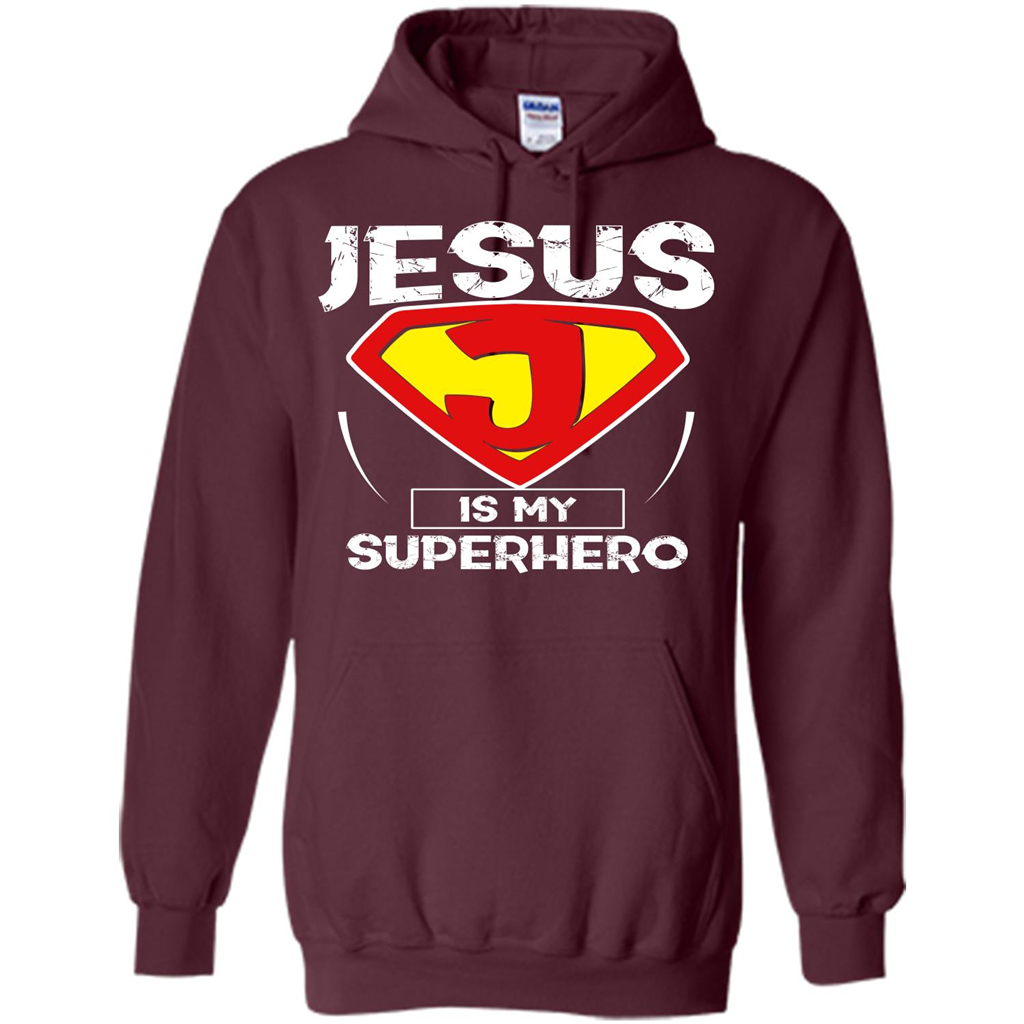 Christian T-shirt Jesus Is My Superhero T-shirt