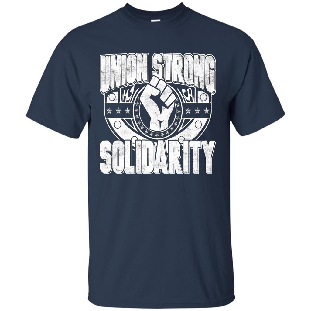Union Strong Solidarity T-shirt Navy
