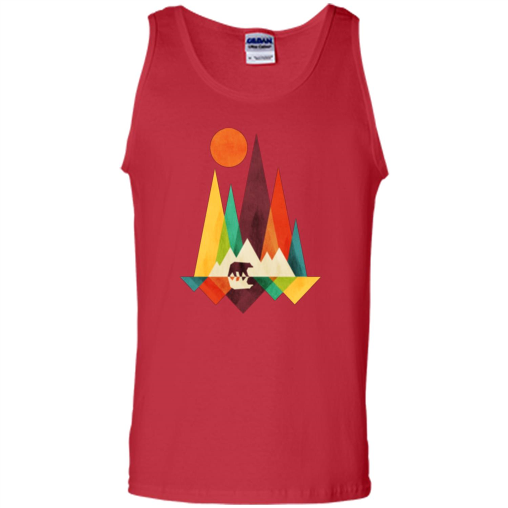 Mountain Bear T-shirt Red