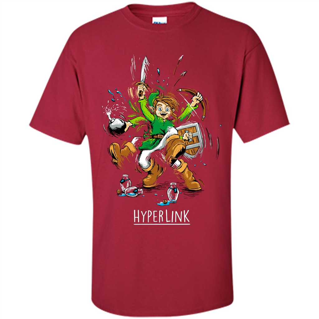 Gamer T-Shirt HyperLink Cardinal