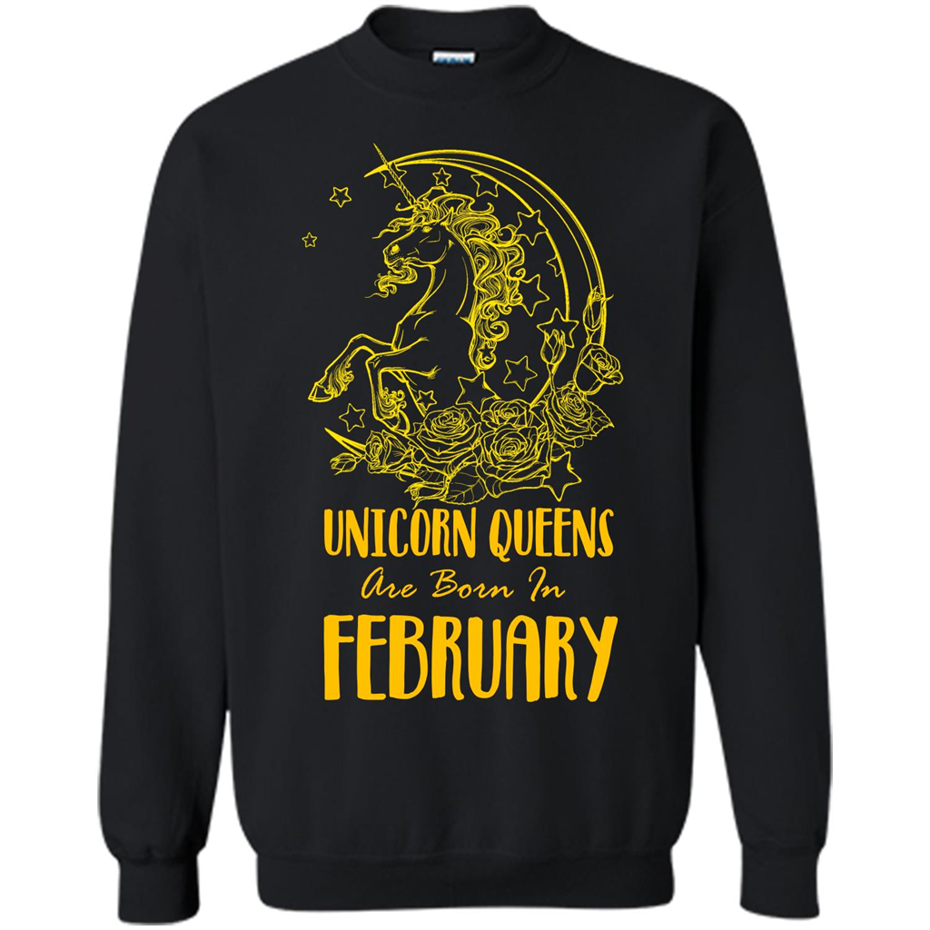 February Unicorn T-shirt Unicorn Queens Are Born In February