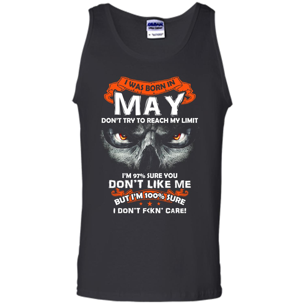 May T-shirt I Was Born In May T-shirt Black