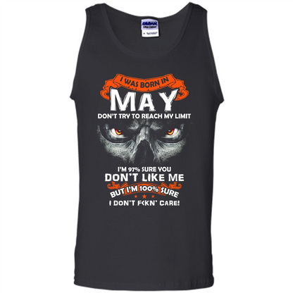May T-shirt I Was Born In May T-shirt Black