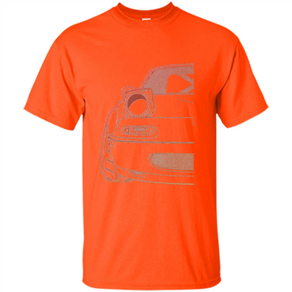Roadster NA Series Racing T-shirt Orange