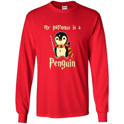 Penguin T-Shirt My Patronus Is A Penguin Hot 2017 T-Shirt Red