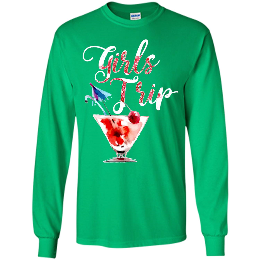 Wine T-shirt Girls Trip Wine Girls Irish Green