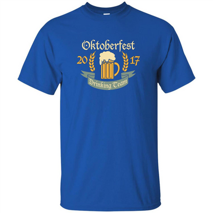 Oktoberfest Drinking Team 2017 T-shirt Royal