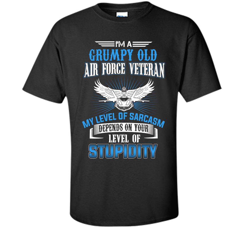 I'm A Grumpy Old Air Force Veteran T-shirt