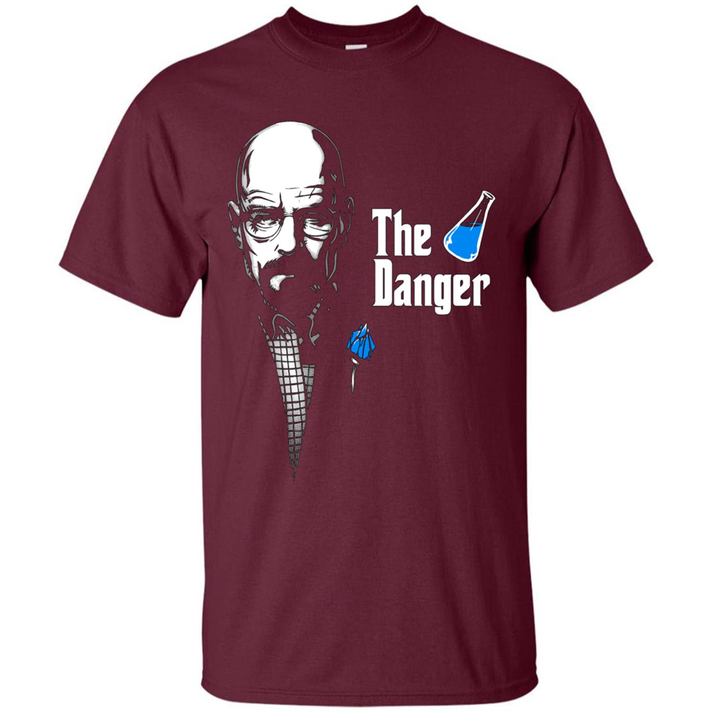 Movies T-shirt The Godfather Of Danger Maroon
